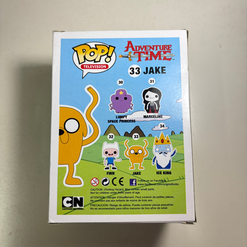 Adventure Time - Jake Flocked Funko Pop 33 Toy Wars Exclusive