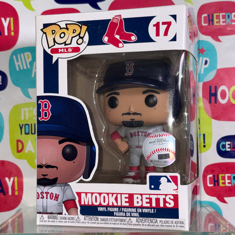 Mookie Betts - Baseball MLB Funko Pop 67 Vinyl Figure (11.4 Cm L × 8.9 Cm W × 15.9 Cm H)