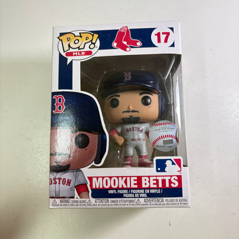 Mookie Betts - Baseball MLB Funko Pop 67 Vinyl Figure (11.4 Cm L × 8.9 Cm W × 15.9 Cm H)