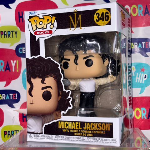 BOX FLAWS VIEW PHOTOS Michael Jackson (Superbowl) Funko Pop 346 Vinyl Figure (11.4 Cm L × 8.9 Cm W × 15.9 Cm H)