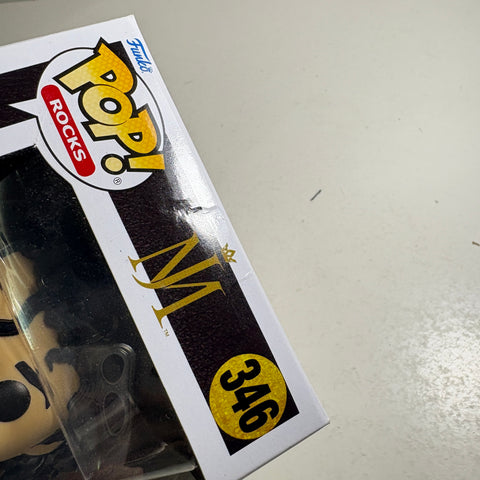 BOX FLAWS VIEW PHOTOS Michael Jackson (Superbowl) Funko Pop 346 Vinyl Figure (11.4 Cm L × 8.9 Cm W × 15.9 Cm H)