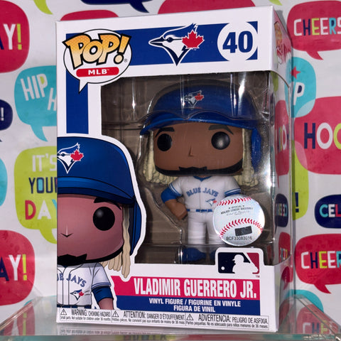 Vladimir Guerrero Jr - Baseball MLB Funko Pop 40  Vinyl Figure (11.4 Cm L × 8.9 Cm W × 15.9 Cm H)