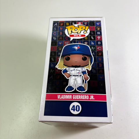 Vladimir Guerrero Jr - Baseball MLB Funko Pop 40  Vinyl Figure (11.4 Cm L × 8.9 Cm W × 15.9 Cm H)