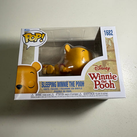 Winnie the Pooh Sleeping Disney Funko Pop 1682 Vinyl Figure (11.4 Cm L × 8.9 Cm W × 15.9 Cm H)