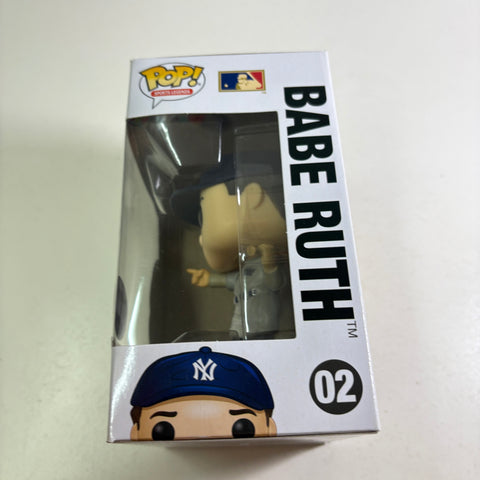 Babe Ruth - Baseball MLB Funko Pop 02  Vinyl Figure (11.4 Cm L × 8.9 Cm W × 15.9 Cm H)