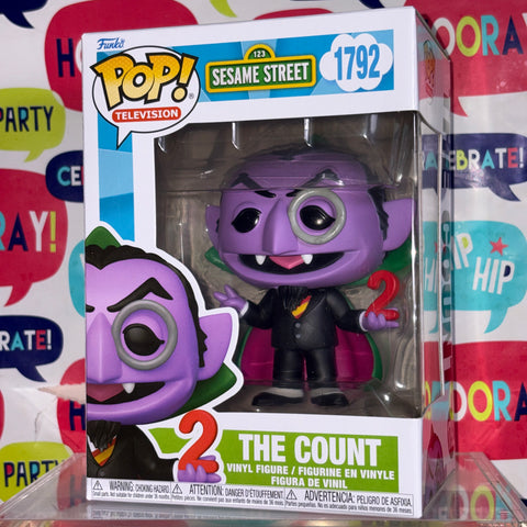 Sesame Street - The Count Funko Pop 1793 (11.4 Cm L × 8.9 Cm W × 15.9 Cm H)