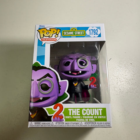 Sesame Street - The Count Funko Pop 1793 (11.4 Cm L × 8.9 Cm W × 15.9 Cm H)
