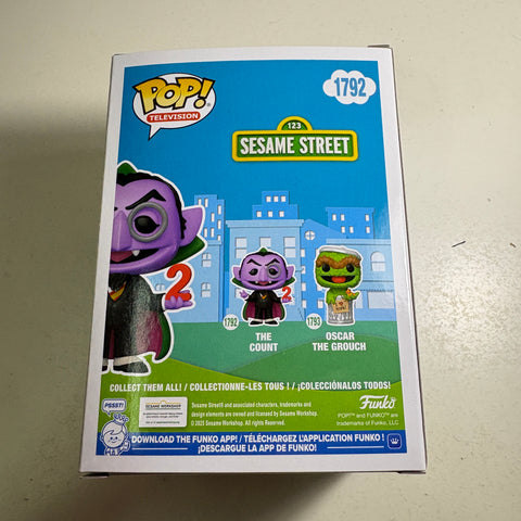 Sesame Street - The Count Funko Pop 1793 (11.4 Cm L × 8.9 Cm W × 15.9 Cm H)