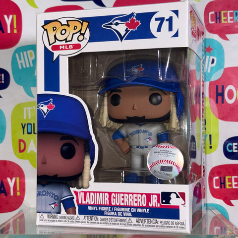 Vladimir Guerrero Jr - Baseball MLB Funko Pop 71  Vinyl Figure (11.4 Cm L × 8.9 Cm W × 15.9 Cm H)