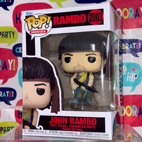 John Rambo - Funko Pop 2003 Vinyl Figure (11.4 Cm L × 8.9 Cm W × 15.9 Cm H)