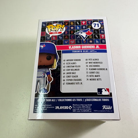 Vladimir Guerrero Jr - Baseball MLB Funko Pop 71  Vinyl Figure (11.4 Cm L × 8.9 Cm W × 15.9 Cm H)