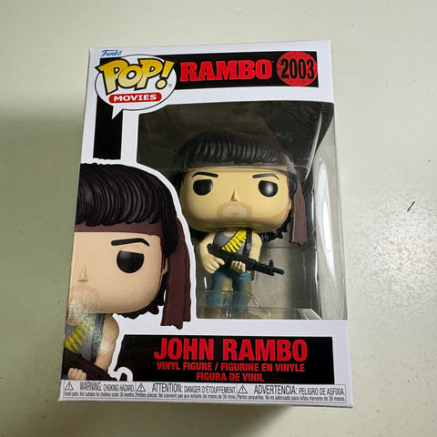John Rambo - Funko Pop 2003 Vinyl Figure (11.4 Cm L × 8.9 Cm W × 15.9 Cm H)