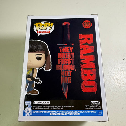 John Rambo - Funko Pop 2003 Vinyl Figure (11.4 Cm L × 8.9 Cm W × 15.9 Cm H)
