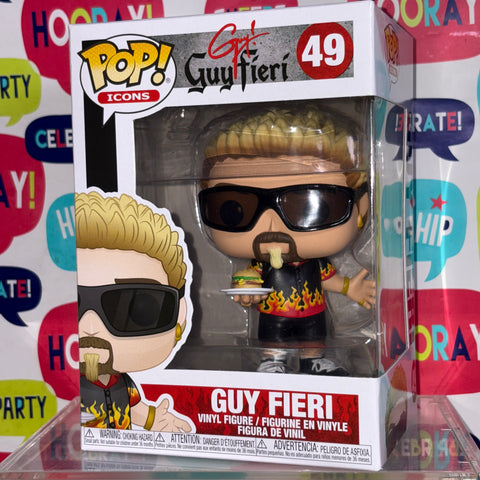 Guy Fieri - Funko Pop Icons 49 Vinyl Figure Collectible