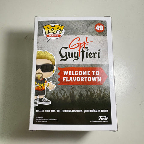 Guy Fieri - Funko Pop Icons 49 Vinyl Figure Collectible