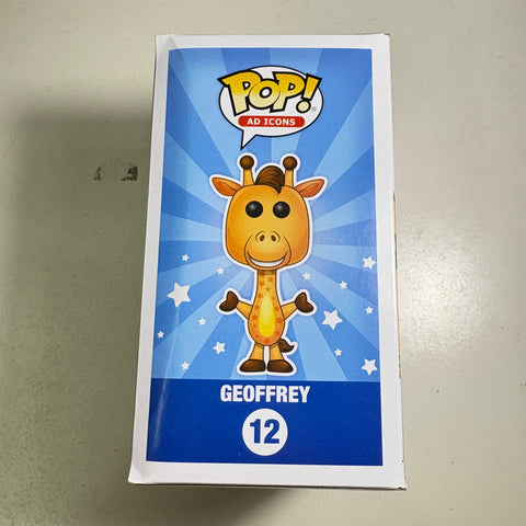 BOX FLAWS VIEW PHOTOS Geoffrey (Flocked) - Funko Pop Vinyl Figure 12 Exclusive