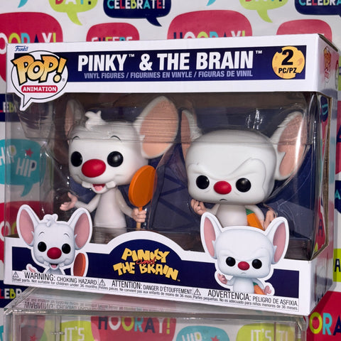 Pinky and The Brain 2-Pack Funko Pop