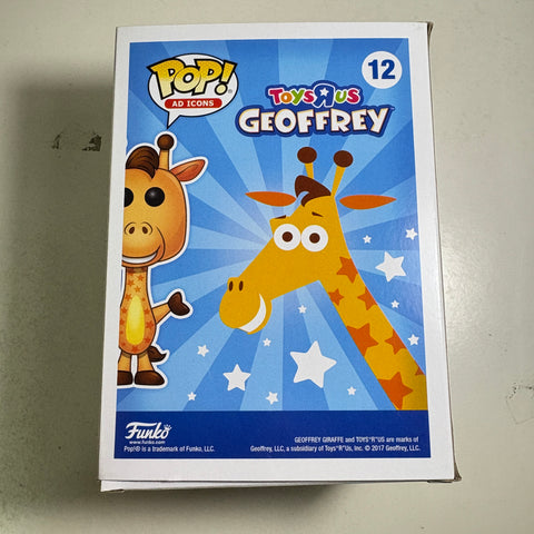 BOX FLAWS VIEW PHOTOS Geoffrey (Flocked) - Funko Pop Vinyl Figure 12 Exclusive