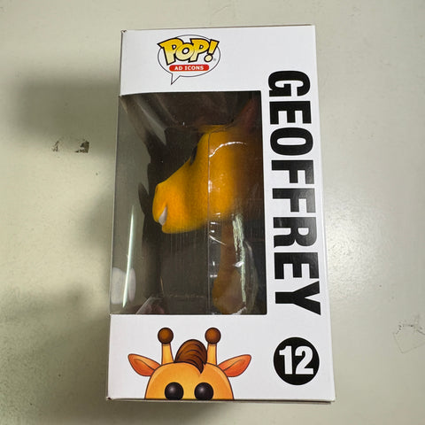 BOX FLAWS VIEW PHOTOS Geoffrey (Flocked) - Funko Pop Vinyl Figure 12 Exclusive