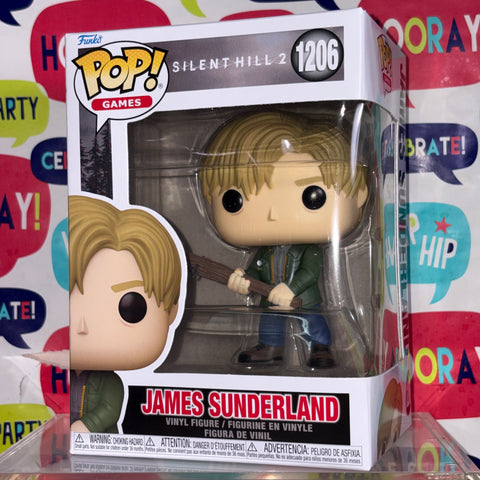 James Sunderland - Silent Hill 2 Funko Pop 1206 Vinyl Figure (11.4 Cm L × 8.9 Cm W × 15.9 Cm H)