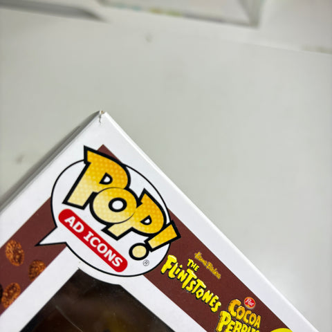 Barney Rubble with Cocoa Pebbles - Funko Pop Ad Icons 120 Vinyl Figure Collectible