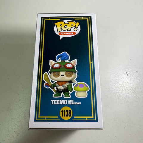 Teemo with Mushroom - League of Legends Funko Pop 1138 Vinyl Figure (11.4 Cm L × 8.9 Cm W × 15.9 Cm H)
