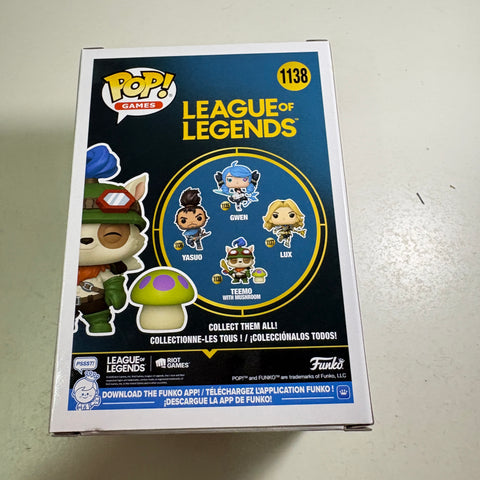 Teemo with Mushroom - League of Legends Funko Pop 1138 Vinyl Figure (11.4 Cm L × 8.9 Cm W × 15.9 Cm H)