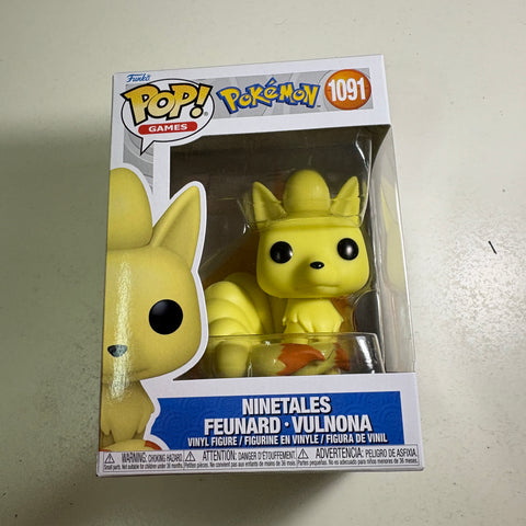 Ninetales - Pokemon Funko Pop 1091 Vinyl Figure (11.4 Cm L × 8.9 Cm W × 15.9 Cm H)