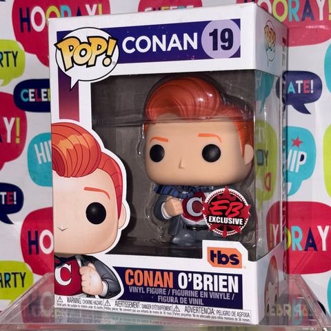 Conan O'Brian - Funko Pop 19 Vinyl Figure Collectible Exclusive