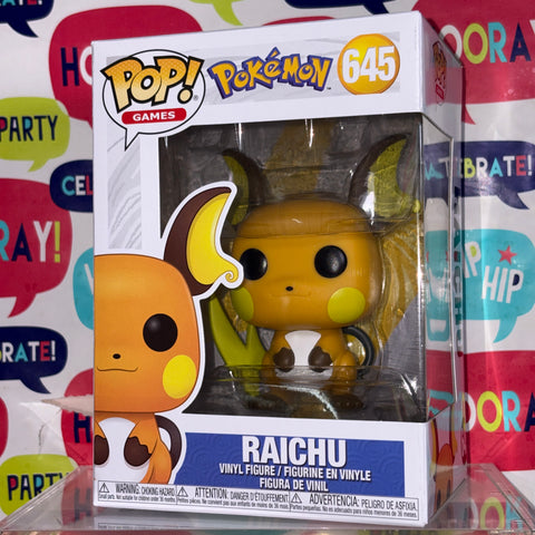Raichu - Pokemon Funko Pop 645 Vinyl Figure (11.4 Cm L × 8.9 Cm W × 15.9 Cm H)