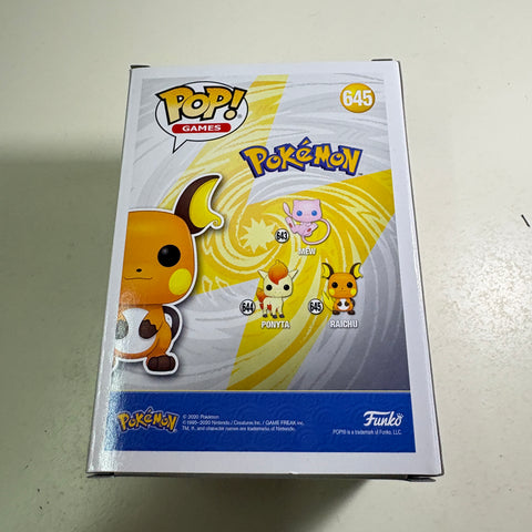 Raichu - Pokemon Funko Pop 645 Vinyl Figure (11.4 Cm L × 8.9 Cm W × 15.9 Cm H)