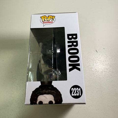 Brook - One Piece Funko Pop 2231 Vinyl Figure (11.4 Cm L × 8.9 Cm W × 15.9 Cm H)