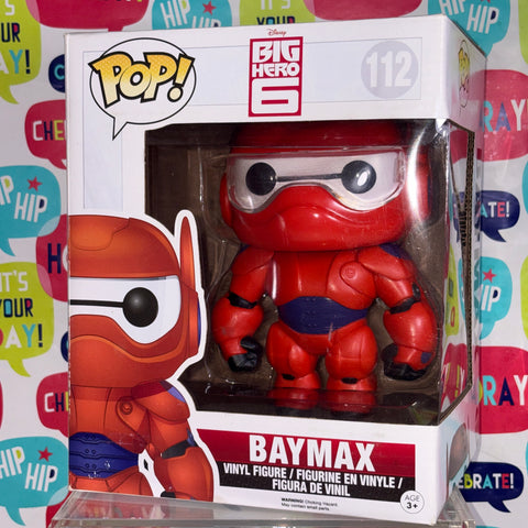 BOX DAMAGE VIEW PHOTOS Baymax - Big Hero 6 Disney Funko Pop 112 Vinyl Figure (22.8 Cm L × 16.5 Cm W × 14 Cm H)