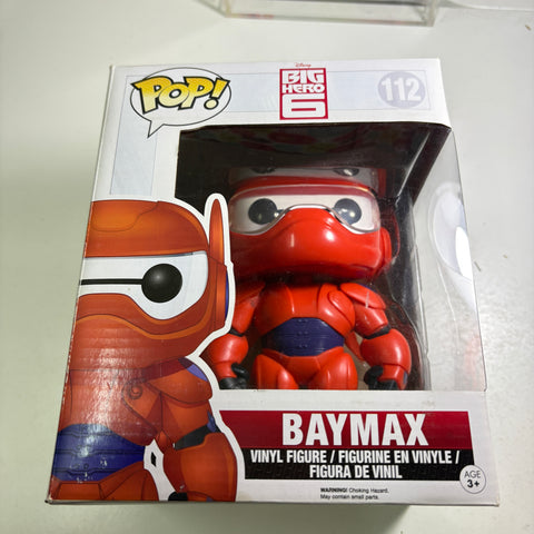 BOX DAMAGE VIEW PHOTOS Baymax - Big Hero 6 Disney Funko Pop 112 Vinyl Figure (22.8 Cm L × 16.5 Cm W × 14 Cm H)