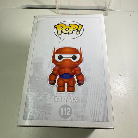 BOX DAMAGE VIEW PHOTOS Baymax - Big Hero 6 Disney Funko Pop 112 Vinyl Figure (22.8 Cm L × 16.5 Cm W × 14 Cm H)