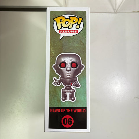 CROOKED FIGURE VIEW PHOTOS News of the World - QUEEN Funko Pop ALBUM Rocks 06 Vinyl Figure