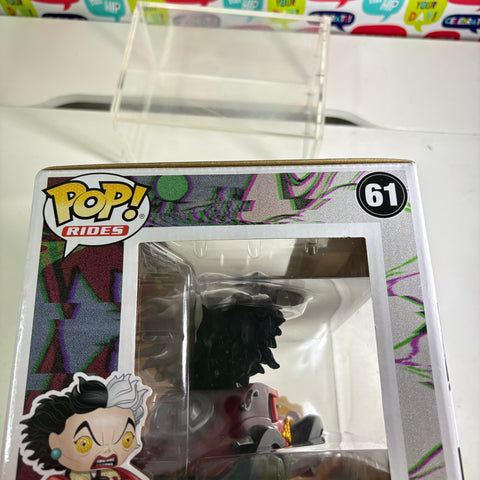 BOX FLAWS VIEW PHOTOS Cruella in Car - 101 Dalmatians Disney Funko Pop 61 Vinyl Figure (33.0 Cm L × 12.1 Cm W × 20.3 Cm H)