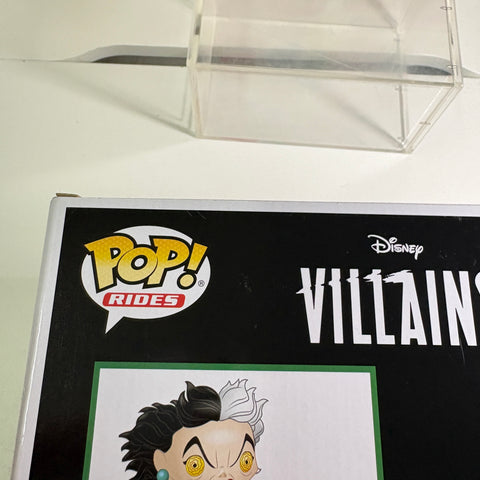 BOX FLAWS VIEW PHOTOS Cruella in Car - 101 Dalmatians Disney Funko Pop 61 Vinyl Figure (33.0 Cm L × 12.1 Cm W × 20.3 Cm H)