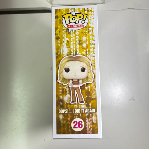 Oops I did it Again - Britney Spears Funko Pop ALBUM Rocks 26 Vinyl Figure Exclusive