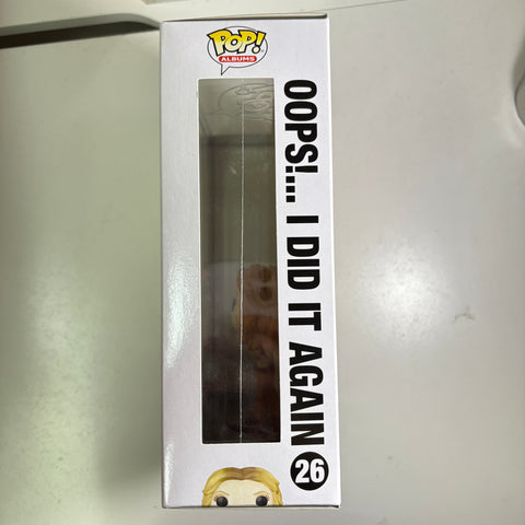 Oops I did it Again - Britney Spears Funko Pop ALBUM Rocks 26 Vinyl Figure Exclusive
