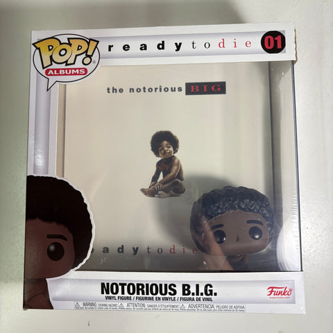 Ready to Die - Notorious B.I.G.  Funko Pop ALBUM Rocks 01 Vinyl Figure