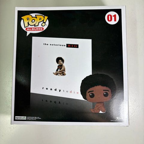 Ready to Die - Notorious B.I.G.  Funko Pop ALBUM Rocks 01 Vinyl Figure