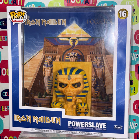 Powerslave - Iron Maiden Funko Pop ALBUM Rocks 16 Vinyl Figure