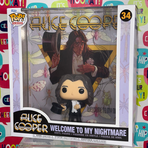 Welcome to My Nightmare - Alice Cooper Funko Pop ALBUM Rocks 34 Vinyl Figure