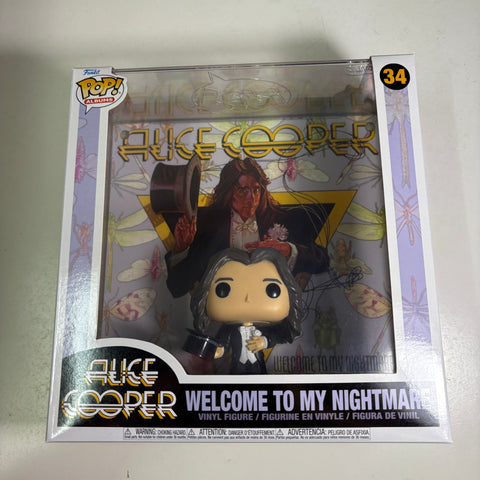 Welcome to My Nightmare - Alice Cooper Funko Pop ALBUM Rocks 34 Vinyl Figure