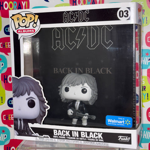 Back in Black - ACDC Funko Pop ALBUM Rocks 03 Vinyl Figure Exclusive