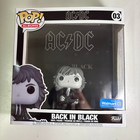 Back in Black - ACDC Funko Pop ALBUM Rocks 03 Vinyl Figure Exclusive