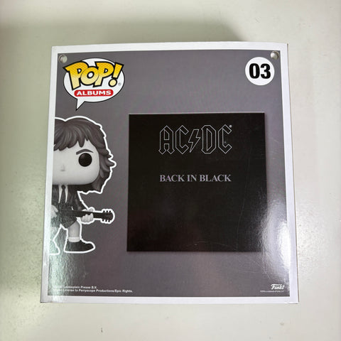 Back in Black - ACDC Funko Pop ALBUM Rocks 03 Vinyl Figure Exclusive