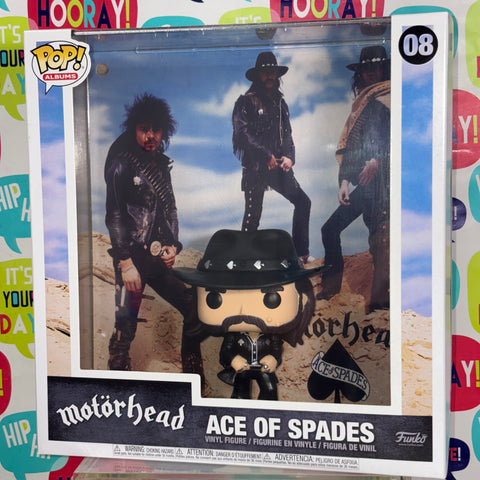 Ace of Spades - Motorhead Funko Pop ALBUM Rocks 08 Vinyl Figure