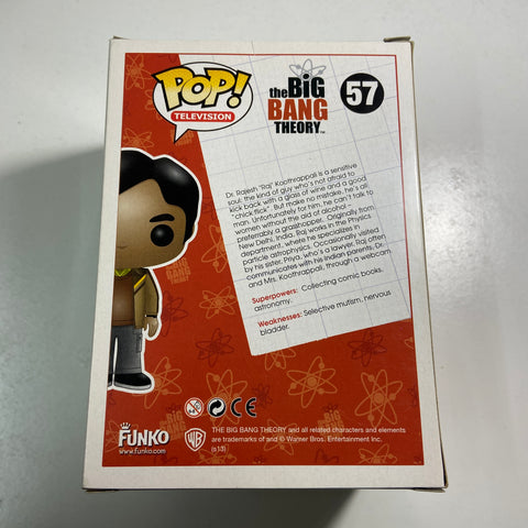 The Big Bang Theory - Raj Koothrappali Funko Pop 57